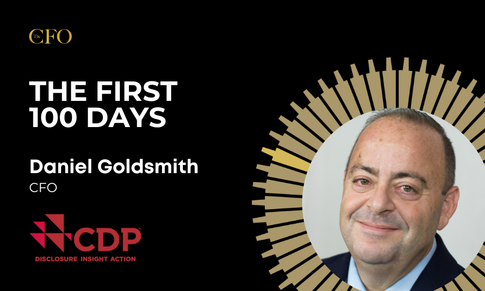 First 100 days: Daniel Goldsmith, CDP